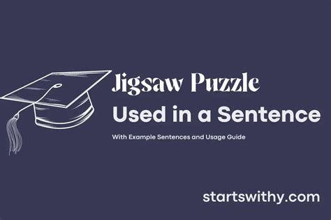 Puzzle Examples In A Sentence