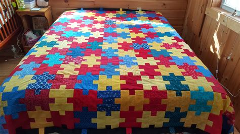 puzzle piece quilt pattern