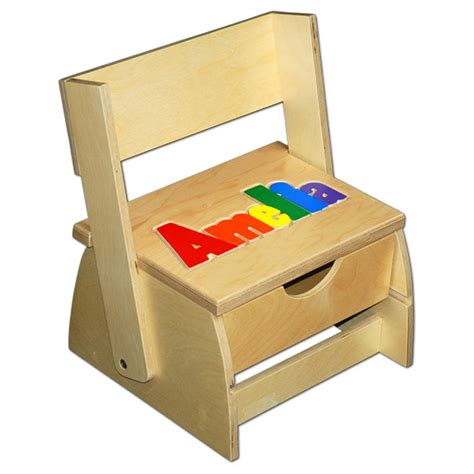 Puzzle Stool With Name
