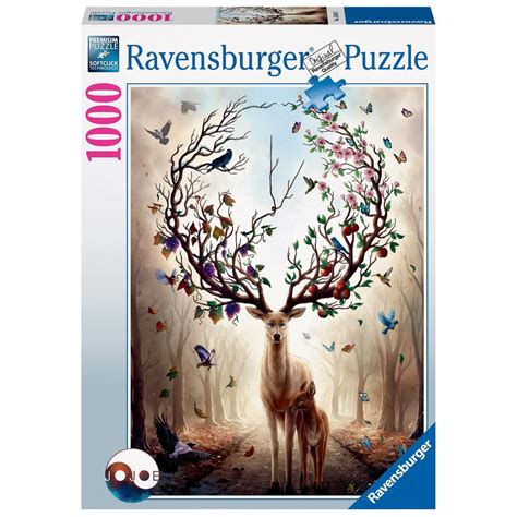 Puzzles 1000 Pièces Pour Adultes Puzzles Cerf Supernaturalisme Puzzles Pour Adultes Puzzles Pour