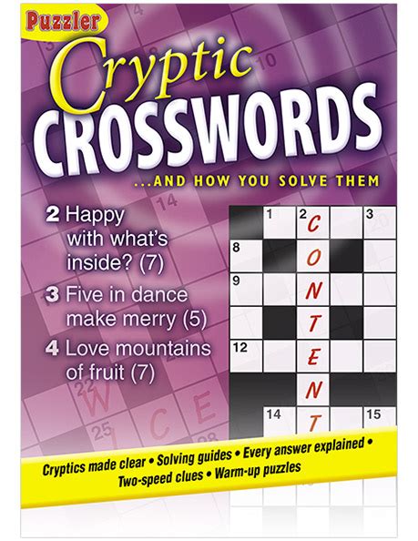 puzzler cryptic crosswords