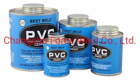 PVC Glue 100g Japan No. 60 Solvent Glue for Plastic Piping