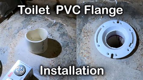 Pvc Flange Installation