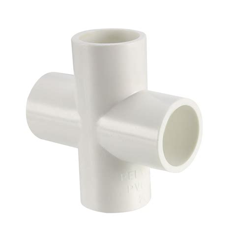 pvc four way connector