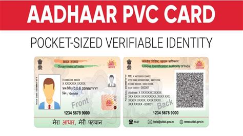 Pvc Full Form Aadhar