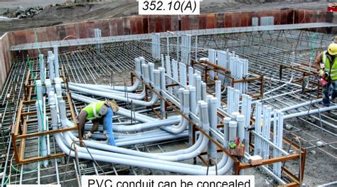 Pvc In Concrete Code