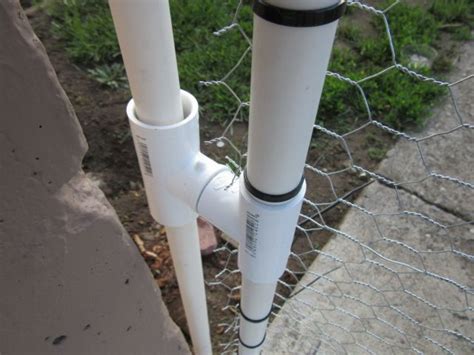 Pvc Pipe As Post