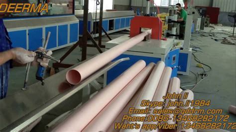 Pvc Pipe Machine Video