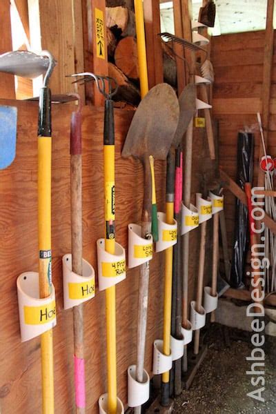 Pvc Pipe Yard Tool Holder