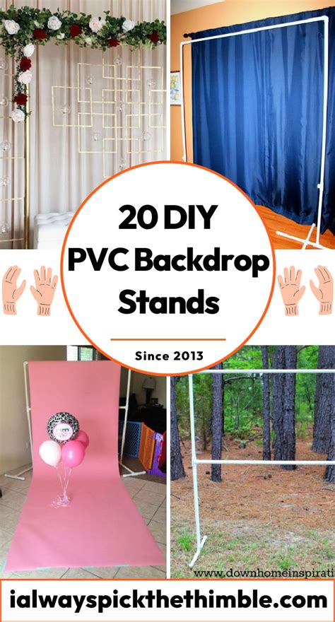 Pvc Pipes Backdrop Stand