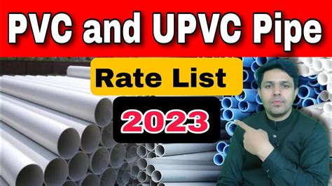 Pvc Rate List