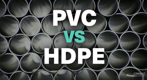 pvc vs polyethylene tubing