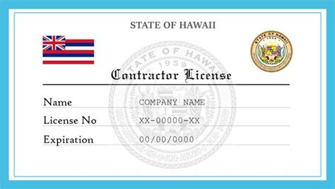 pvl contractors license hawaii