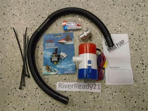 Pwc Bilge Pump Kit