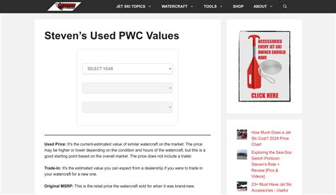 pwc used values