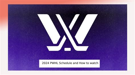 pwhl tv schedule 2024