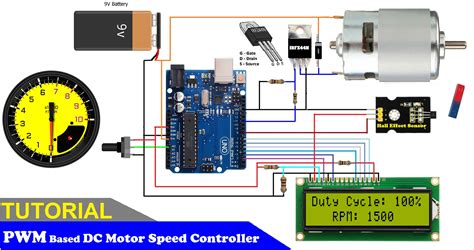 Pwm Dc Motor Speed Controller Arduino