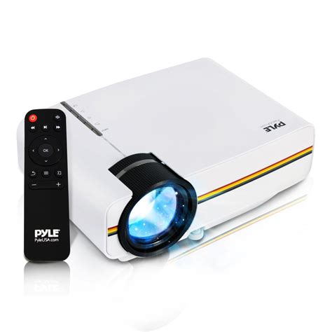 Pyle Audio Projector Pyle Usa Prjand615 Portable Multimedia 
