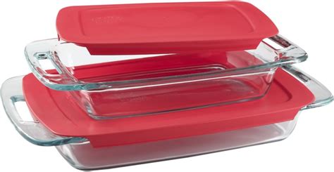 Pyrex Glass Bakeware With Lids