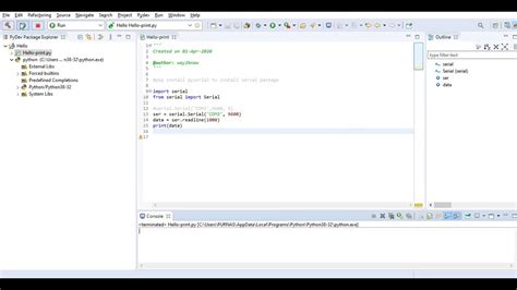 Pyserial Usb Example