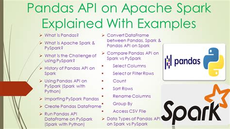 pyspark pandas examples