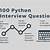 python data science interview questions