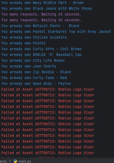 python - Roblox API - Token Validation Failed - Stack Overflow