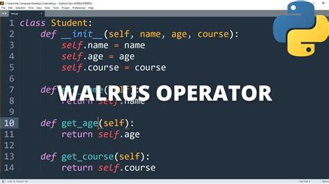 python 3.9 walrus operator