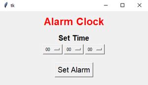 Python Alarm Clock Github