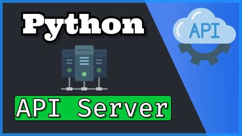 python api server example