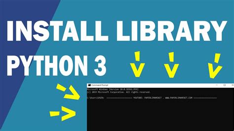 Local install of Python library at the University of Plymouth YouTube