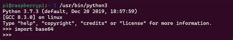 python base64 module install