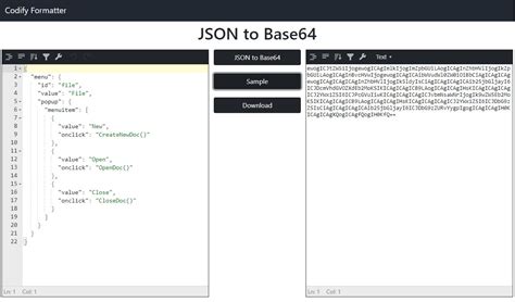 python base64 string to json