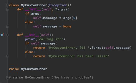 python baseexception args