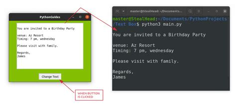 Python Box With Text