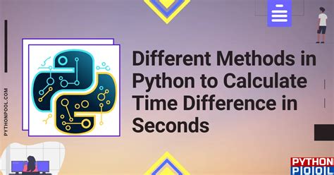 python calculate datetime difference in seconds