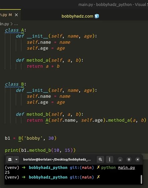 python call method in class init
