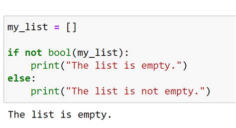 python check if element in list is empty