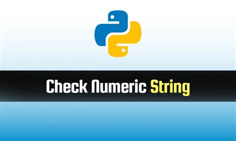 python check if string is all numeric