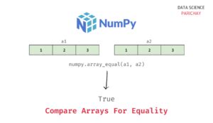 python check if two numpy arrays are equal