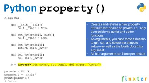 python class property setter example
