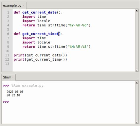 python code to print current date and time