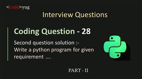python coding test interview questions