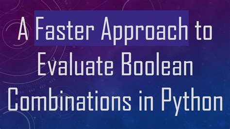 Python Combinations Boolean