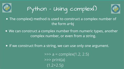 python complex variable type