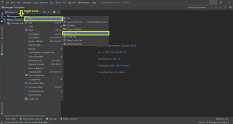 Python Create Notepad File