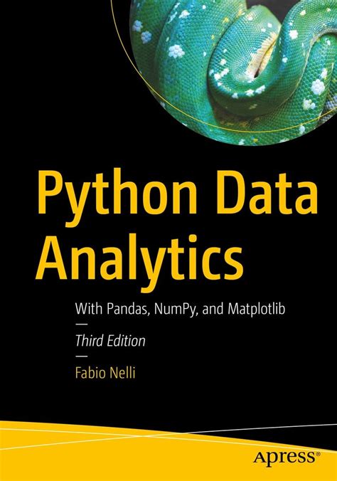 python data analytics with pandas numpy and matplotlib by fabio nelli pdf