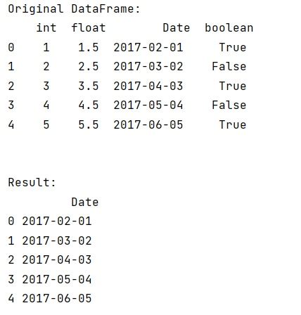 python dataframe change column type to datetime