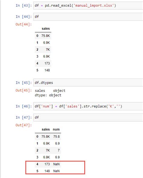 python dataframe check if value is nan