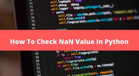 python dataframe check if value is not nan